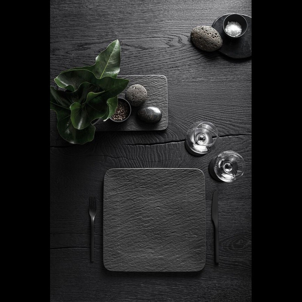 Manufacture Rock Square Serv / Gourm Plate
