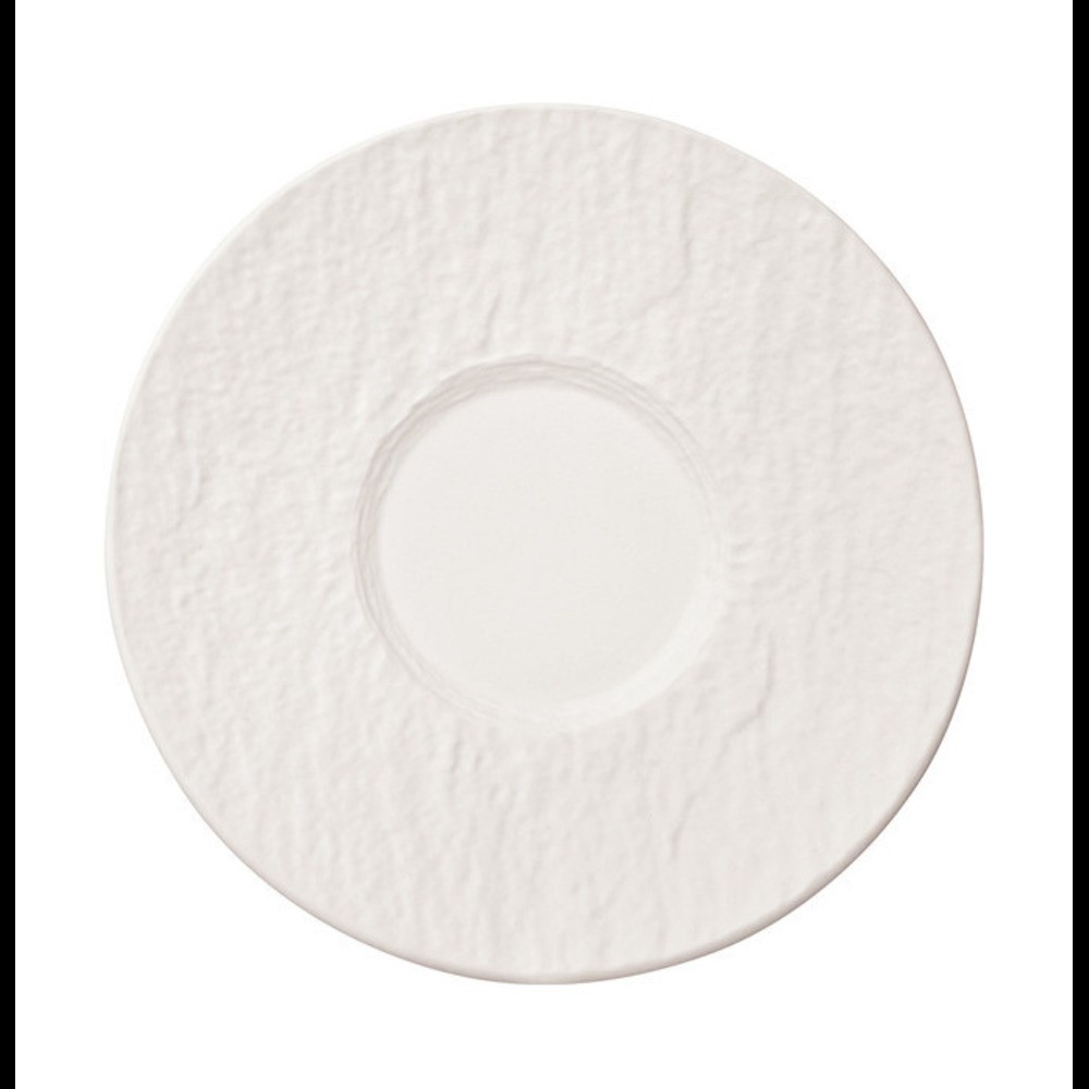 Manufacture Rock White Saucer  Espresso Cup 12X12 Cm