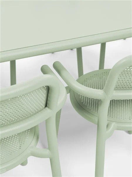 Toni Armchair Mist Green Set Of 2