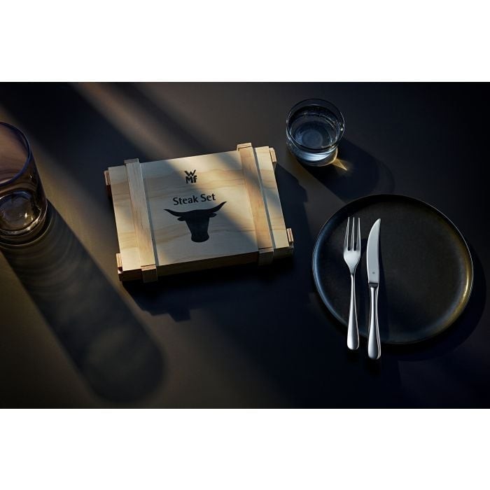 Steak Knife And Fork Set, 12-Piece