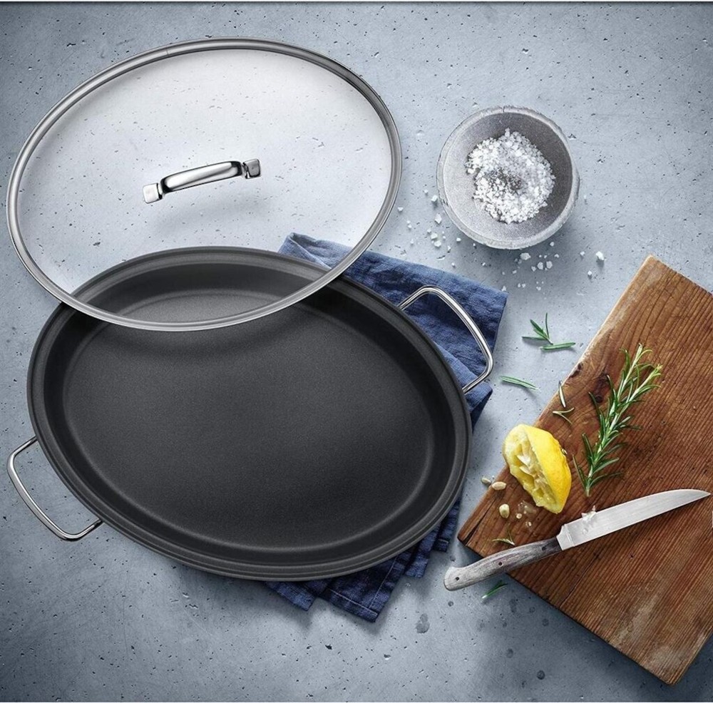Fish/Gourmet Fry Pan 38X26 Cm