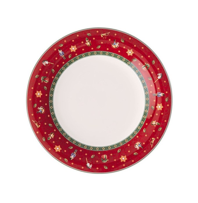 Toys Delight Specials Dinner Plate Red