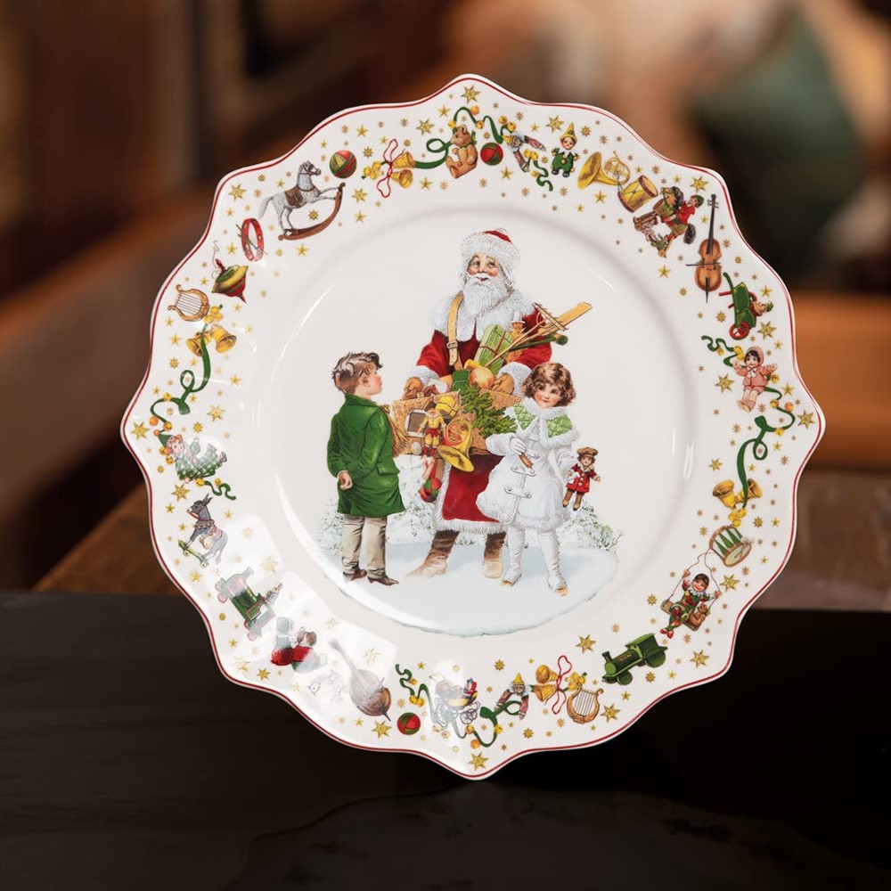 Toys Delight Specials Dessert Plate Red