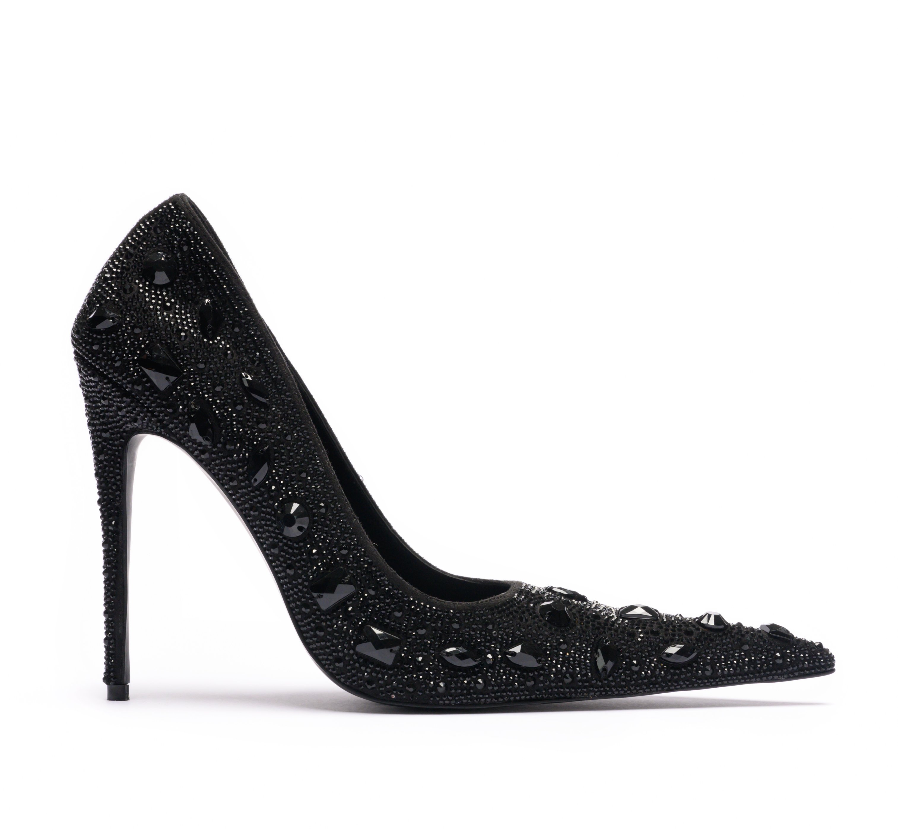 120 Llenki Black & Silver Sandals