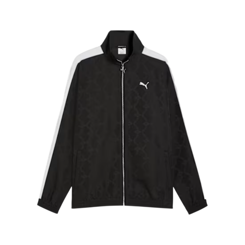 PUMA T7 Jacquarded Woven Relaxed Track Jacket