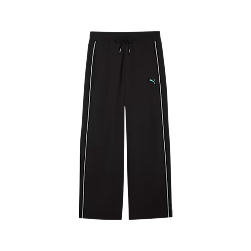 PUMA T7 Piping Relaxed Woven Track Pants op