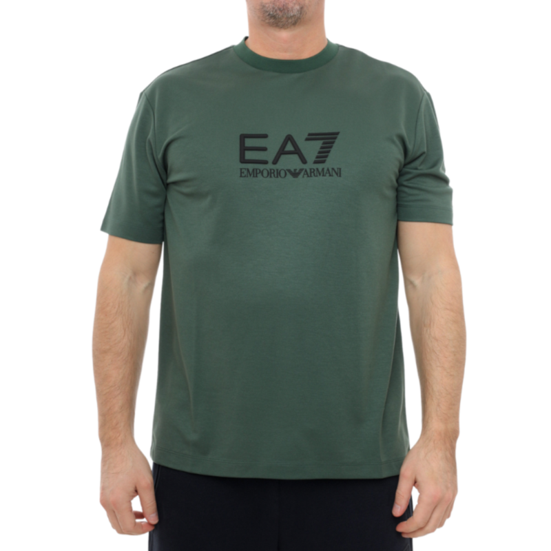 TRAIN LUX M TEE SS MO PL PQ BIG LOGO