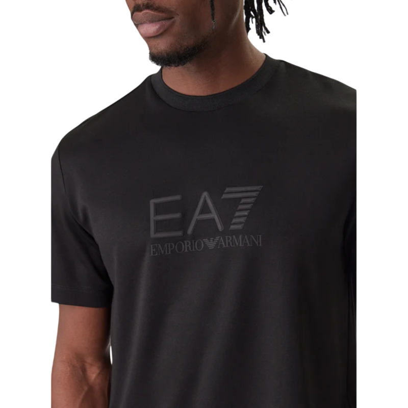 TRAIN LUX M TEE SS MO PL PQ BIG LOGO