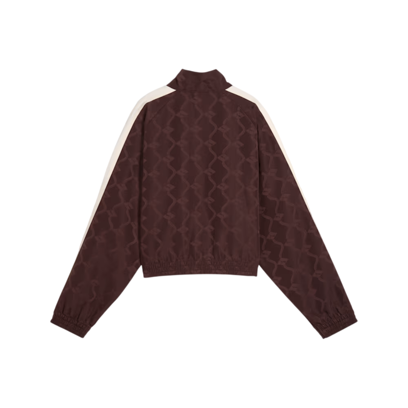 PUMA T7 Jacquarded Woven Relaxed Track Jacket