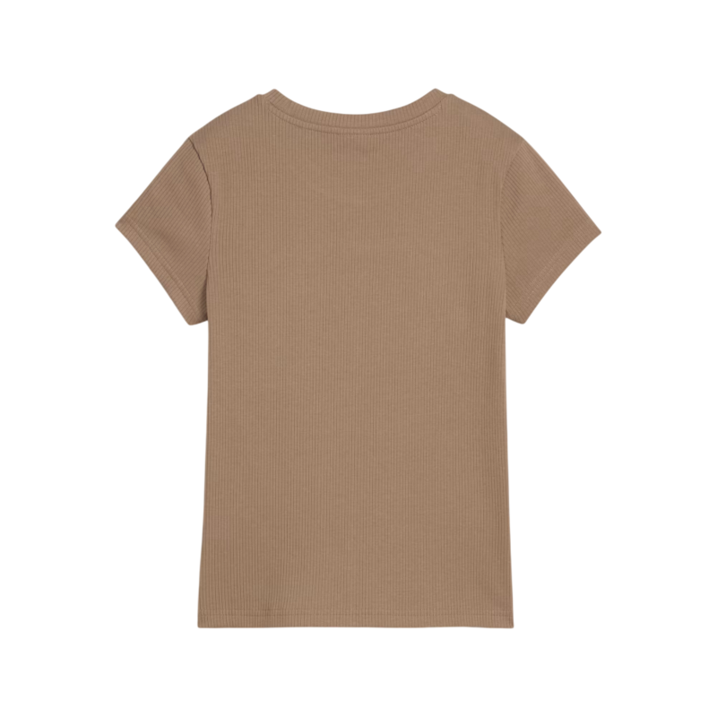 PUMA WARDROBE ESS Ribbed Slim Tee