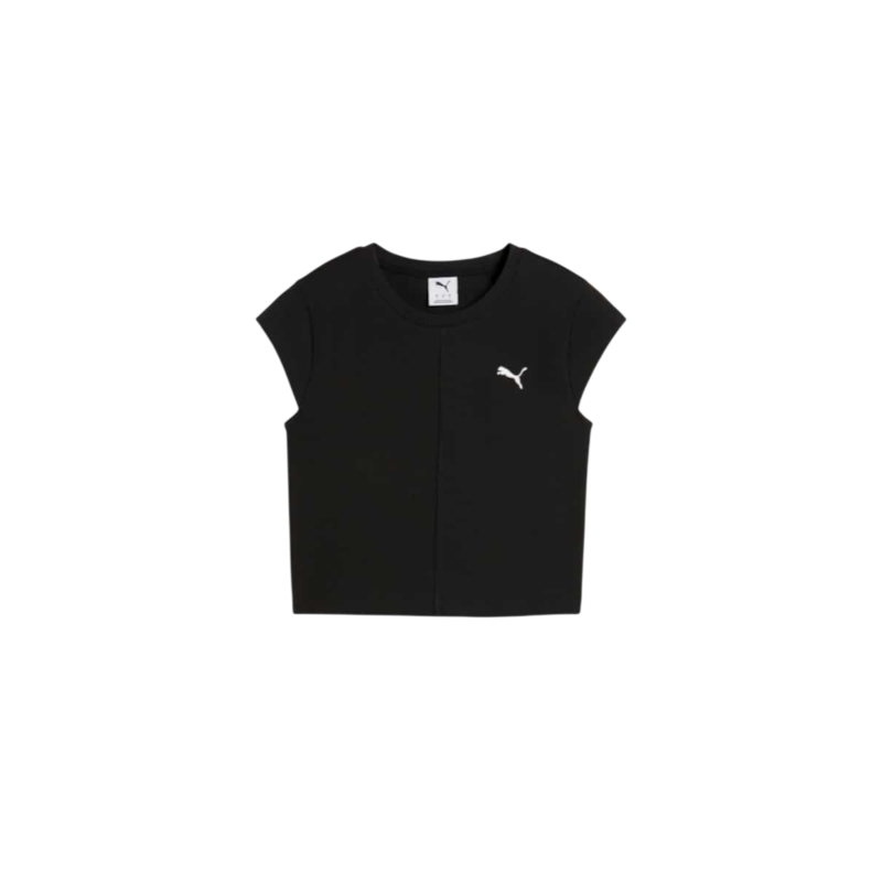 PUMA WARDROBE ESS Ribbed Baby Tee