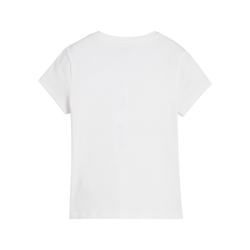 PUMA WARDROBE ESS Ribbed Slim Tee