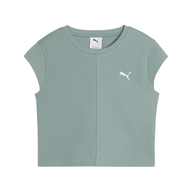 PUMA WARDROBE ESS Ribbed Baby Tee
