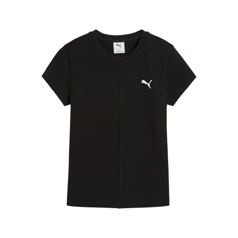 PUMA WARDROBE ESS Ribbed Slim Tee