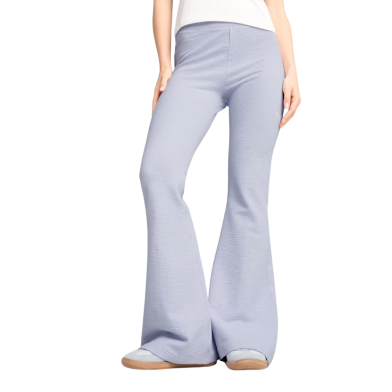PUMA DARE TO Textured Flared Leggings