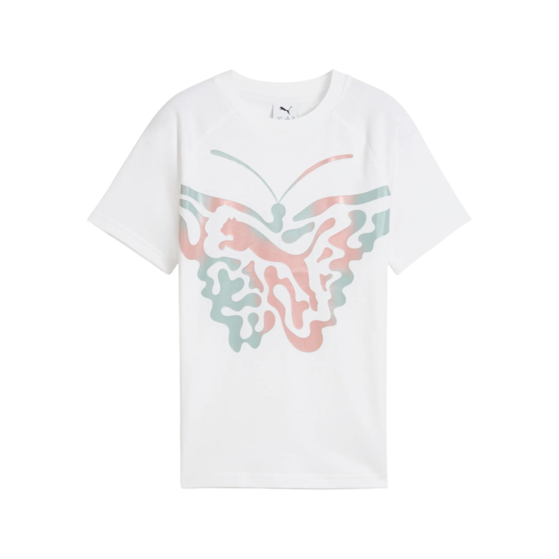 PUMA BUTTERFLY VIBE Logo Tee G