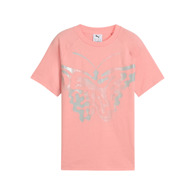 PUMA BUTTERFLY VIBE Logo Tee G