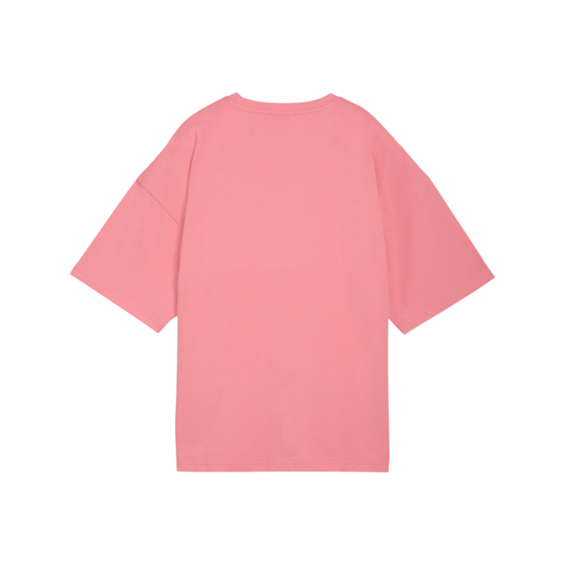 PUMA ESS GRAPHICS LEO LUXE Bedazzled Oversized Tee