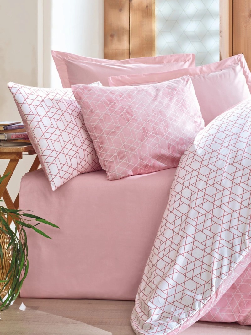Minimal Best Pembe - Set Kellef Njeshe 160X220