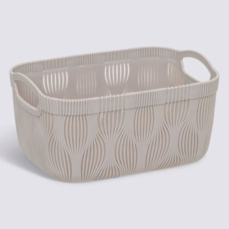 Five Leaf Beige - Shporte Plastike 3.2L