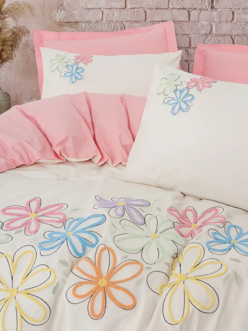 Puff Bellis Pembe - Set Kellef Dyshe 200X220