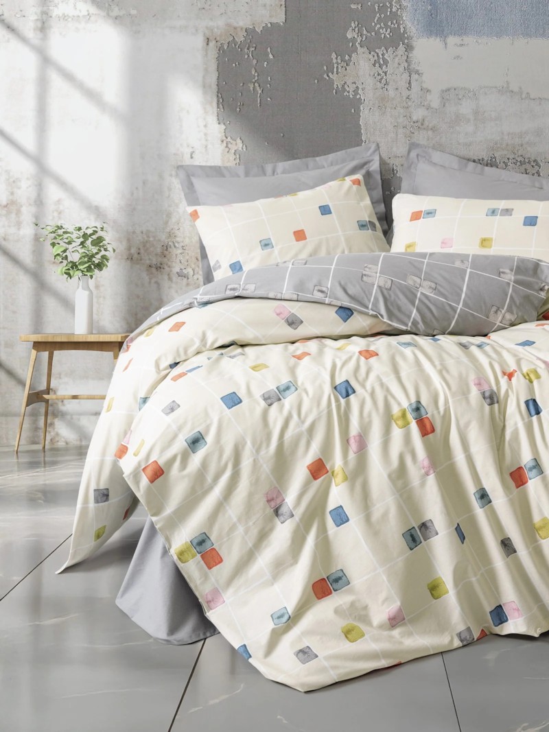 Minimal Evo Gri - Set Kellef Dyshe 200X220