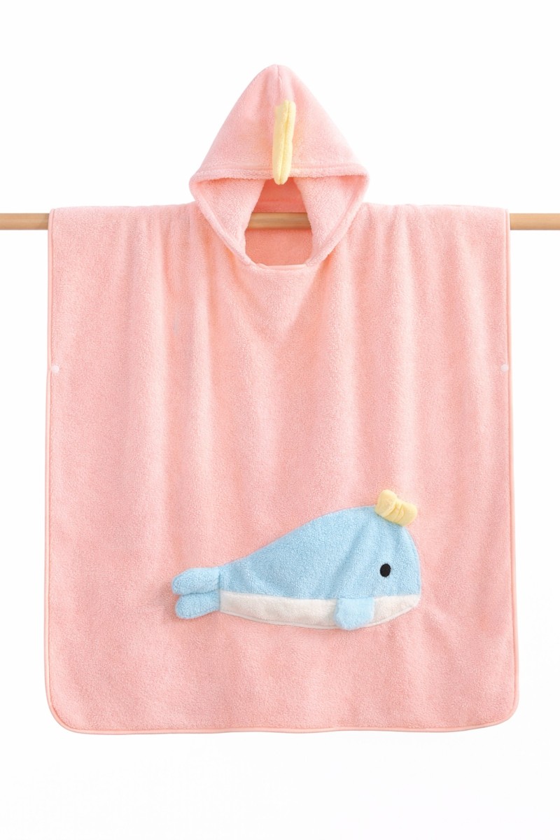 Mantel Balena Pink Per Femije