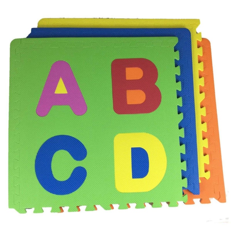 Tepih Per Femije 60X60 Cm 9Pcs Abcd