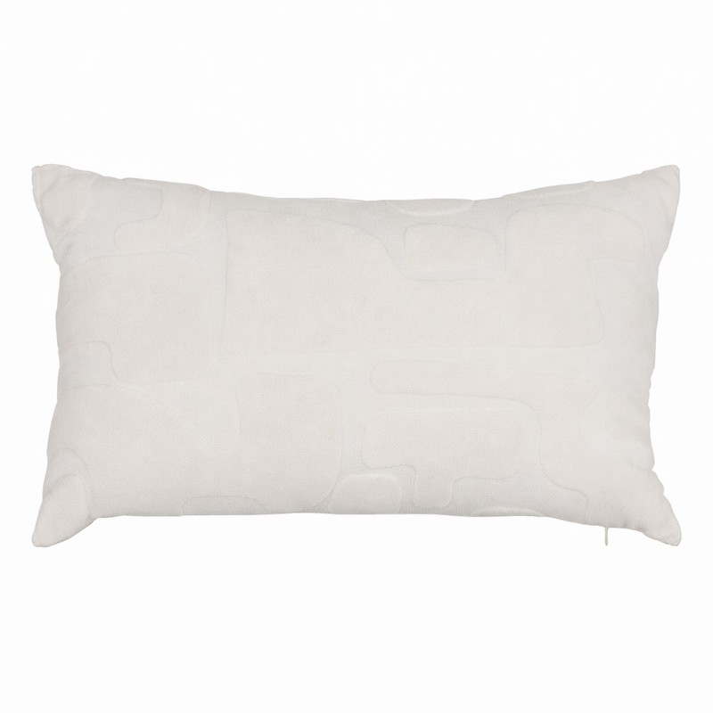 Delor White 30X50 - Jastek Dekorues