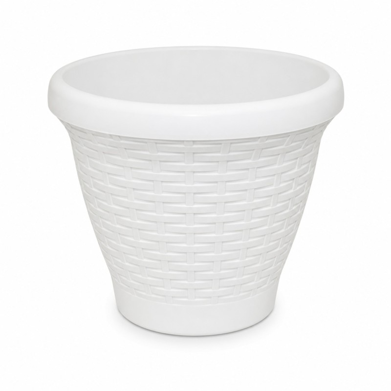 Hasir Bardhe 2No 6L - Saksi Nga Plastika