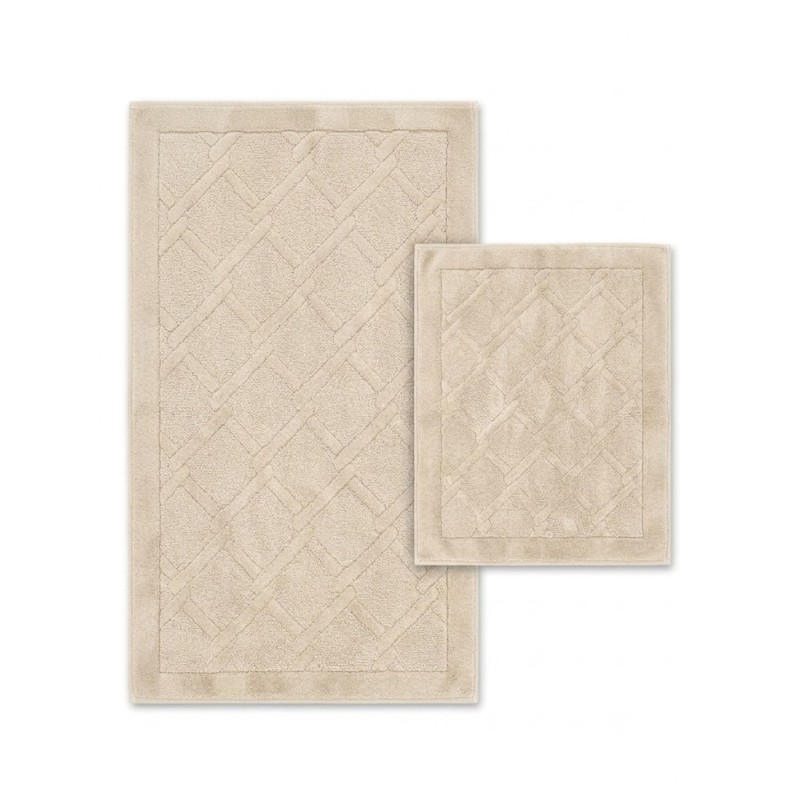 Elegance Beige 17 - Set Tepiha Per Banjo 2Pcs