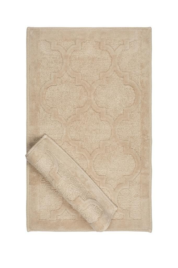 Flow Beige 18-27 - Set Tepiha Per Banjo 2Pcs