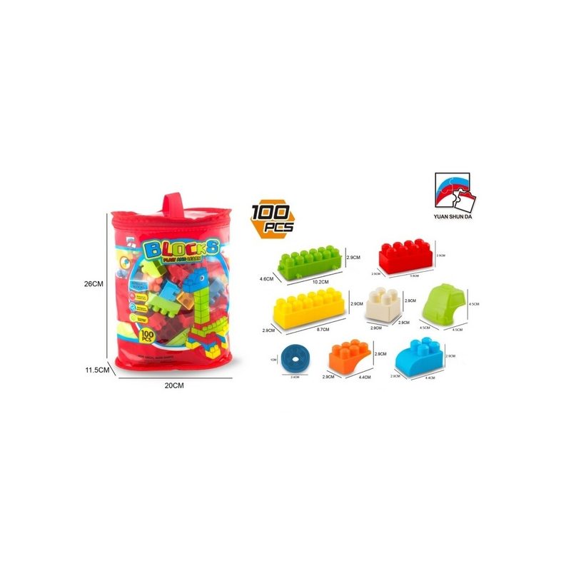 Set Blloqesh Ndertimi 100Pcs