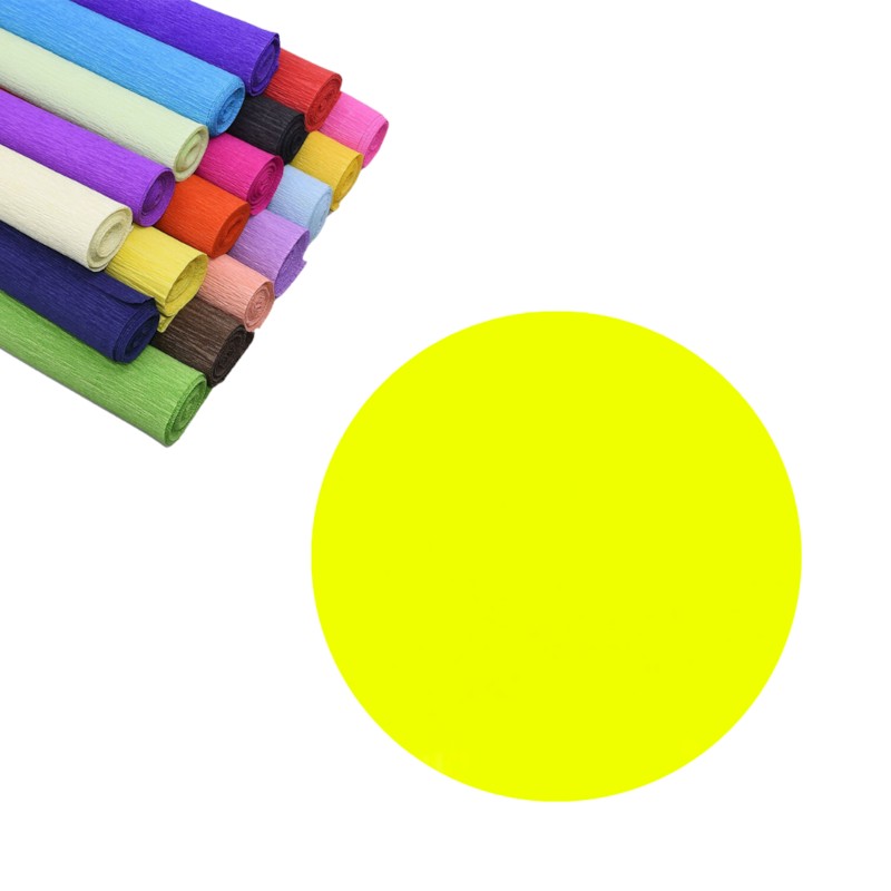 Osh Leter Krep E Verdhe 50X200Cm 1/10 Sc1242