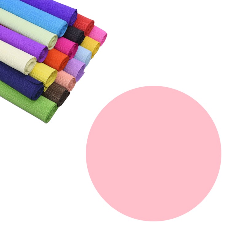 Osh Leter Krep Roze 50X200Cm 1/10 Sc1247