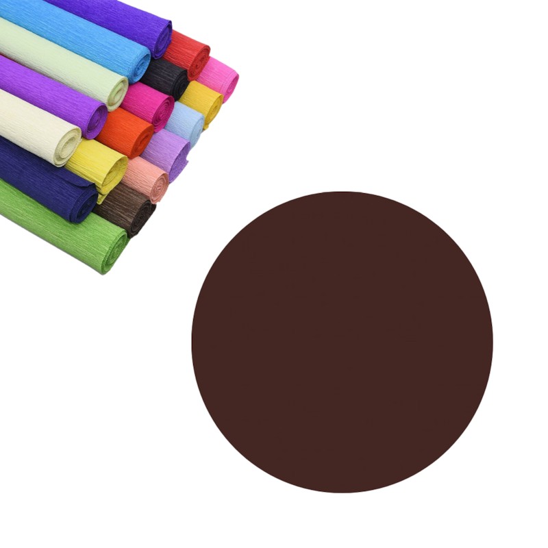 Osh Leter Krep Kafe 50X200Cm 1/10 Sc1259