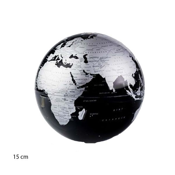 Gr Glob Rrotullues Black 15Cm