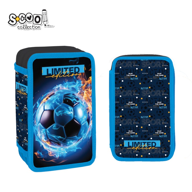Osh Fotrolle E Mbushur Me 3 Zips Football Sc2924