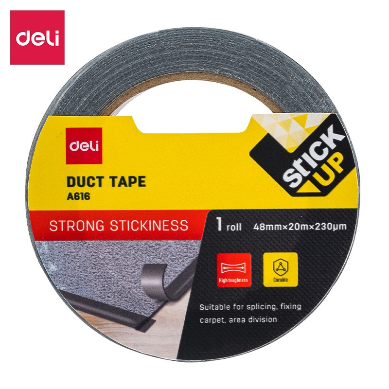 Deli Sellotejp Duct-Tape 60Mmx20Mx230Mic A615 1/48