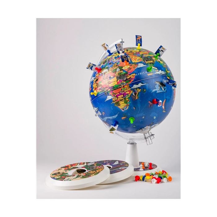 Gr Glob My World + Pins + Pin Cards 26Cm