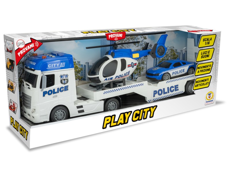 Teo Loder Play City Set Policie Me Drita Dhe Zera 29114526