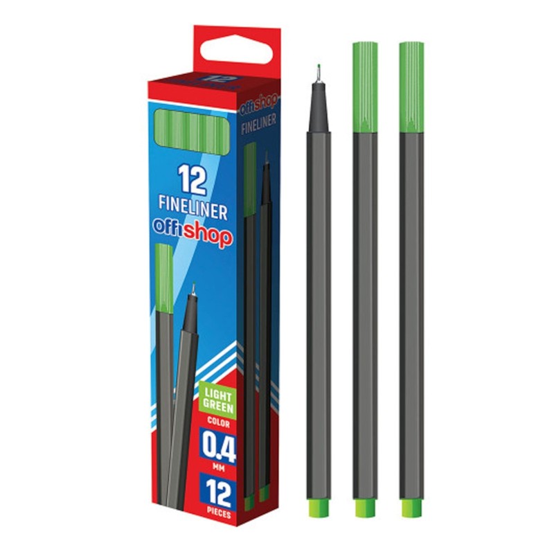 Osh Kimik Fineliner I Gjelbert 0.4Mm 1/12 Of508