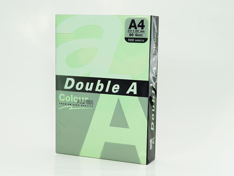Double A Leter Me Ngjyre A4 80Gr Emerald 100Fl