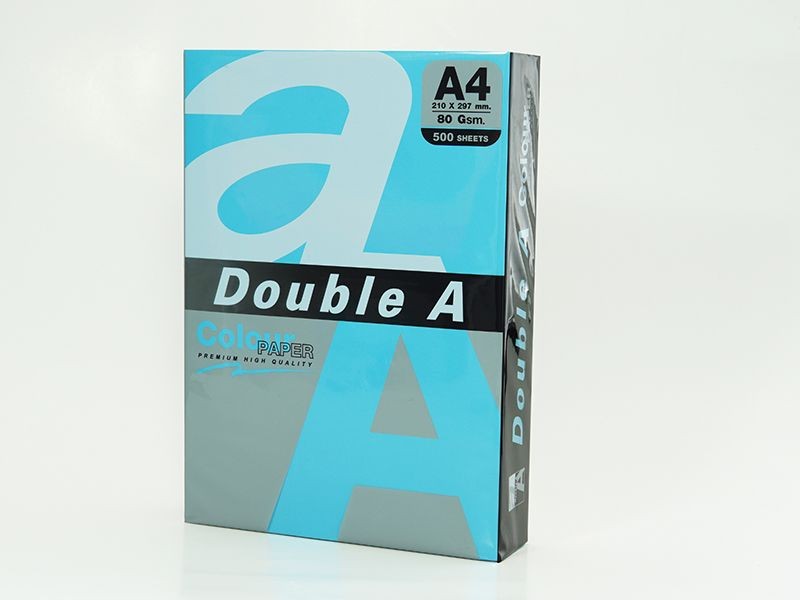 Double A Leter Me Ngjyre A4 80Gr Deep Blue 25Fl