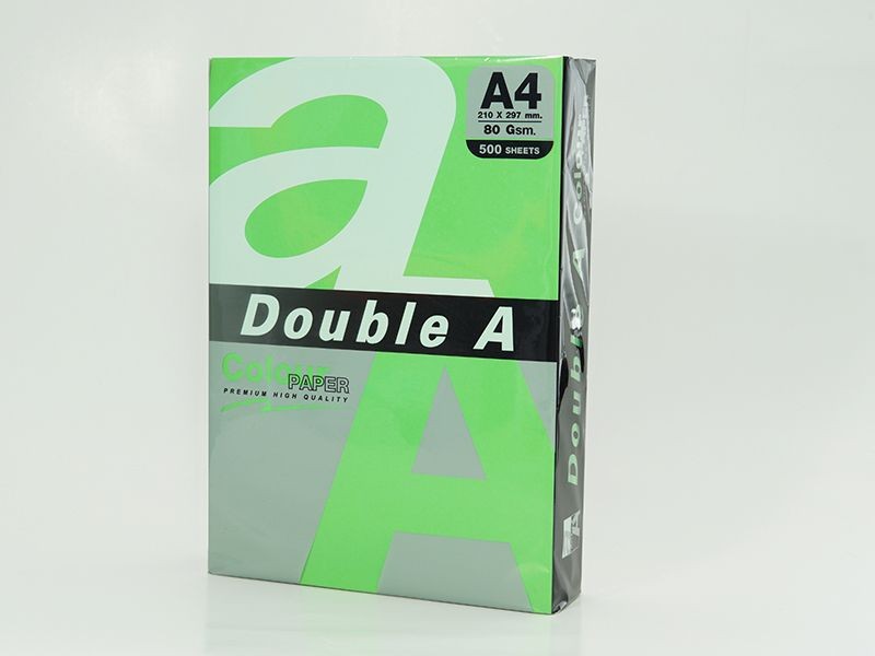 Double A Leter Me Ngjyre A4 80Gr Parrot 100Fl