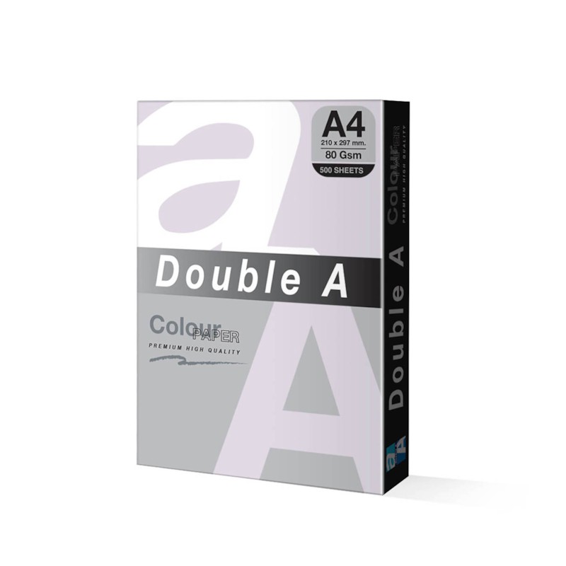 Double A Leter Me Ngjyre A4 80Gr Lavender 500Fl