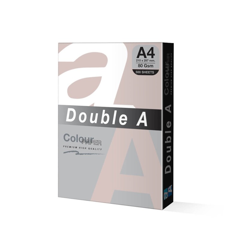 Double A Leter Me Ngjyre A4 80Gr Old Rose 500Fl Albicocca