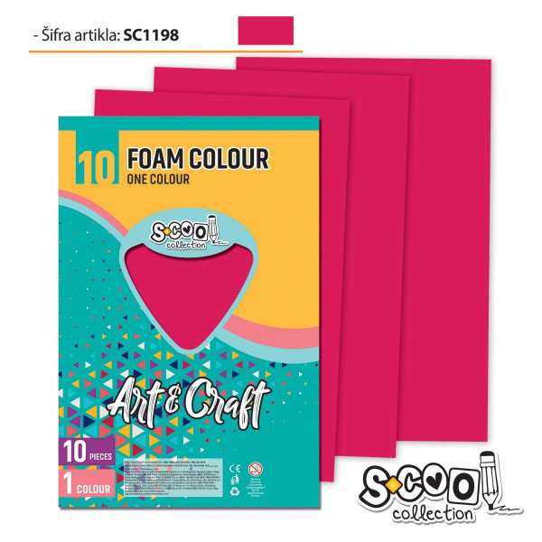 Osh Leter Dekoruese Pembe 20X30Cm 1/10 Sc1198