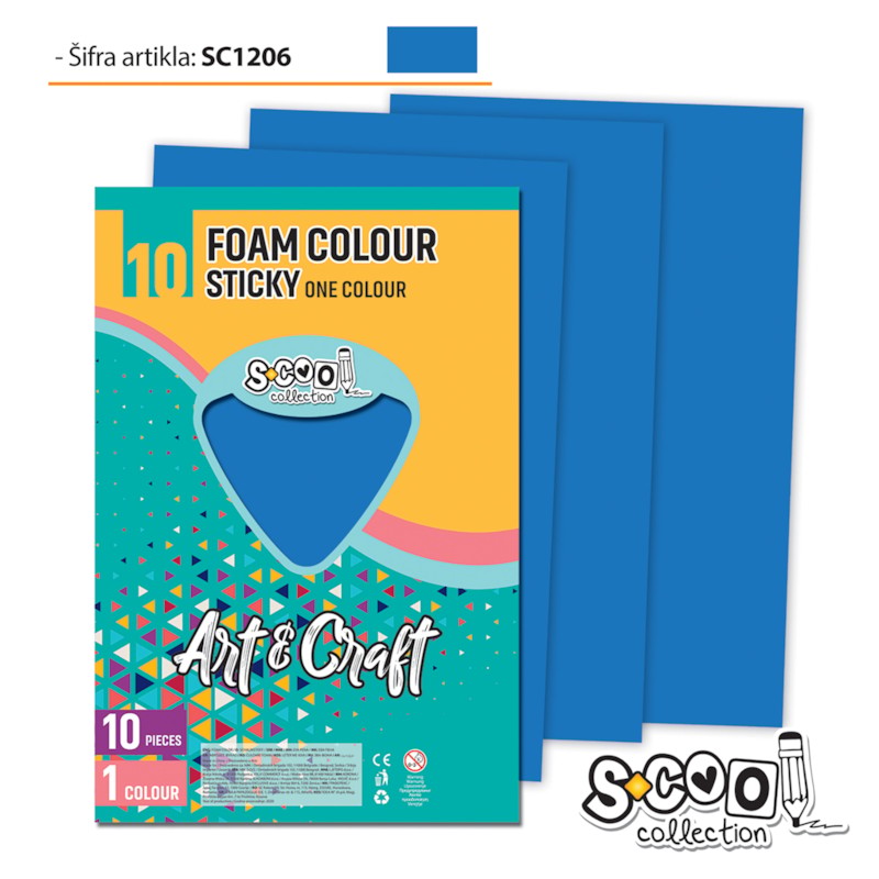 Osh Leter Dekoruese Sticky Kalter 20X30Cm 1/10 Sc1206