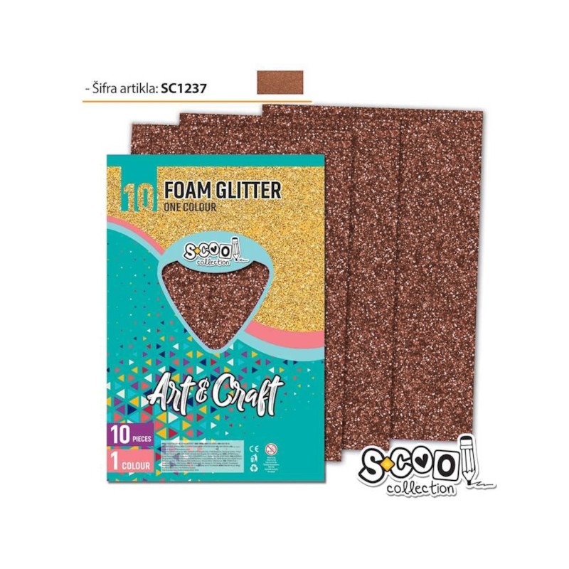 Osh Leter Dekoruese Sticky Me Xixa Kafe E Mbyllet 20X30Cm 1/10 Sc1237